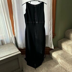 Vintage St John Evening by Marie Gray black full length gown | size 8